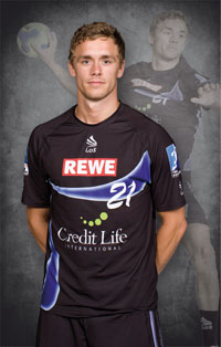 Zweitbester Torschütze mit 67/42 Treffern: Linksaußen Michiel Lochtenbergh. Zweitbester Torschütze mit 67/42 Treffern: Linksaußen Michiel Lochtenbergh.