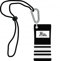 Das THW-Handysäckchen kommt im schicken Ringellook daher. Das THW-Handysäckchen kommt im schicken Ringellook daher.