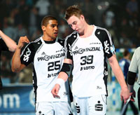 Gemeinsam 15 Treffer: Daniel Narcisse und Filip Jicha.