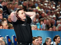 Alfred Gislason bereitete die  Anfangsphase gro�e Sorgen.