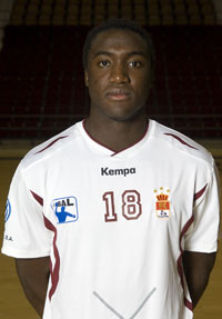 Rechtsaußen Luc Abalo. Rechtsaußen Luc Abalo.