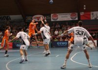 Mit einer tollen Abwehrleistung setzte der THW das spanische Team von CAI Aragon  unter Druck.