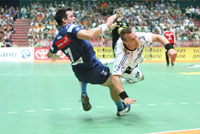 Christian Zeitz erzielte sechs Treffer gegen den HSV.