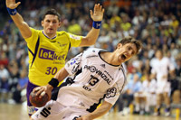 Marcus Ahlm erzielte zwei Treffer f�r den THW.