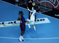 Christian Zeitz kommt langsam wieder in Schwung: In Barcelona erzielte der Linkshänder sieben Treffer. Christian Zeitz kommt langsam wieder in Schwung: In Barcelona erzielte der Linkshänder sieben Treffer.