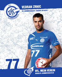 Rechtsau�en Vedran Zrnic erzielte bislang 151/61 Treffer in dieser Saison.