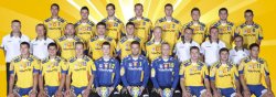 Das Team von KS Vive Kielce: Letzter Gegner des THW in der  Gruppenphase der Champions League.