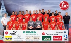 Das Team der MT Melsungen.