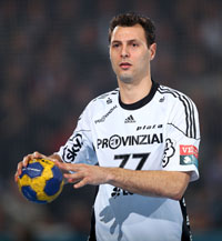 Jerome Fernandez �berzeugte als Rechtsh�nder im rechten R�ckraum und als sicherer Siebenmetersch�tze.