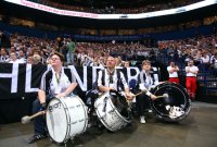 Heimspiel in Hamburg: Die THW-Fans machen ordentlich Stimmung. Heimspiel in Hamburg: Die THW-Fans machen ordentlich Stimmung.