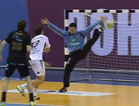 Marcus Ahlm zeigte eine starke Leistung und kam zu sieben Treffern. Marcus Ahlm zeigte eine starke Leistung und kam zu sieben Treffern.