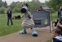 Hein Daddel bekam als Torwart ordentlich einen eingeschenkt. Hein Daddel bekam als Torwart ordentlich einen eingeschenkt.