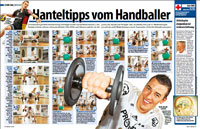 Dominik Klein gibt Hanteltipps in der aktuellen Ausgabe der "Sport Bild". Dominik Klein gibt Hanteltipps in der aktuellen Ausgabe der "Sport Bild".