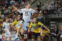 Dominik Klein spielte eine starke Partie und kam zu sechs Treffern.