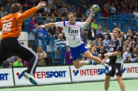 Michael Spatz erzielte im zweiten Durchgang sechs Treffer. Michael Spatz erzielte im zweiten Durchgang sechs Treffer.