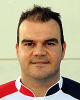 Der Bulle am Kreis: Rafael Baena.