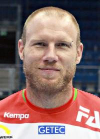 Ein alter Bekannter in der Sparkassen-Arena: Ales Pajovic half in der Saison 2007/08 in 15 Partien f�r den THW aus und gewann am Ende dieser Spielzeit die Champions League in Kiel - mit Ciudad Real.