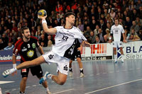 Marcus Ahlm erzielte zwei Treffer und erk�mpfte seiner Mannschaft mehrere Strafw�rfe.