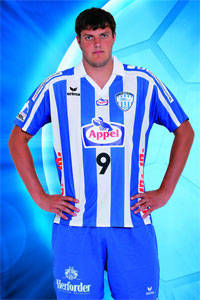 Mait Patrail ist mit 35/2 Treffern bislang bester Schütze beim TBV. Mait Patrail ist mit 35/2 Treffern bislang bester Schütze beim TBV.