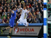 Und ich flieg": Daniel Narcisse netzte f�nf Mal ein.