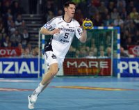 Dynamisch: Kim Andersson traf sieben Mal und glänzte auch als Anspieler. Dynamisch: Kim Andersson traf sieben Mal und glänzte auch als Anspieler.