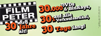 "Film Peter" feiert 30-jähriges Jubiläum. "Film Peter" feiert 30-jähriges Jubiläum.