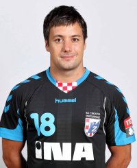 Toptorschütze in der Königsklasse: Rechtsaußen Zlatko Horvat. Toptorschütze in der Königsklasse: Rechtsaußen Zlatko Horvat.