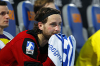 Nationalkeeper Silvio Heinevetter will das Torhüterduell gegen Palicka und Omeyer für sich entscheiden. Nationalkeeper Silvio Heinevetter will das Torhüterduell gegen Palicka und Omeyer für sich entscheiden.