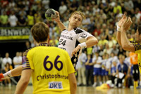 Aron Palmarsson übernahm viel Verantwortung und erzielte fünf Treffer. Aron Palmarsson übernahm viel Verantwortung und erzielte fünf Treffer.