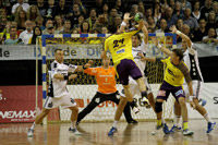 Füchse-Spielmacher Bartlomiej Jaszka war über weite Strecken abgemeldet. Füchse-Spielmacher Bartlomiej Jaszka war über weite Strecken abgemeldet.