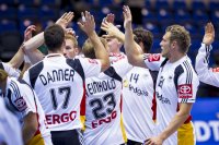 Zufriedenere Gesichter gab es nach der zweiten Partie gegen Serbien.