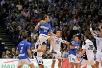 Pascal Hens spielte lange Zeit eine starke Partie f�r den HSV.