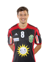 Rechtsaußen Dennil Wilke ist mit bislang 44 Treffern bester Lübbecker Schütze. Rechtsaußen Dennil Wilke ist mit bislang 44 Treffern bester Lübbecker Schütze.