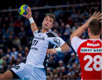 Auch Momir Ilic �berzeugte im ersten Durchgang. Der Serbe erzielte drei Treffer.