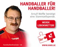 Der THW Kiel hilft bei der Suche nach einem Lebensspender für Arnulf Meffle mit. Der THW Kiel hilft bei der Suche nach einem Lebensspender für Arnulf Meffle mit.