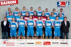 Das Team des HBW Balingen-Weilstetten, zu Gast in der Sparkassen-Arena am 1. Mai.