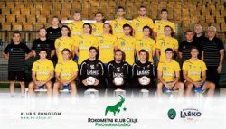 Der Kader von RK Celje.