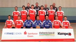 Der Kader des TuSEM Essen, Gegner des THW am 21. Oktober.
