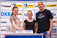 Losfee Ina Menzer (links) bescherte dem THW die Revanche gegen die MT Melsungen. Losfee Ina Menzer (links) bescherte dem THW die Revanche gegen die MT Melsungen.