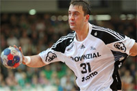 Momir Ilic erzielte die drei ersten Kieler Treffer. Momir Ilic erzielte die drei ersten Kieler Treffer.