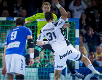 Momir Ilic behielt in der Schlussphase die Nerven bei seinen Siebenmetern.