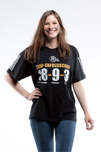 18-9-3: Das Saisonabschluss-Shirt ist ab Sonnabend erhältlich. 18-9-3: Das Saisonabschluss-Shirt ist ab Sonnabend erhältlich.
