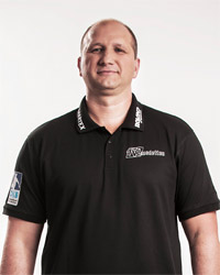 Der neue Trainer Gennadij Chalepo.