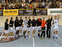 Zu elft traten die "Zebras" bei der SG Wallau an.