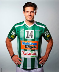 Kreisl�ufer Evgeni Pevnov absolvierte bereits einige L�nderspiele f�r Deutschland.