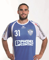 Neuzugang Benjamin Herth ist mit bislang 81/24 Toren bester  Sch�tze des TBV - allein in Hamburg erzielte er 13 Treffer.