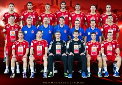 Der Kader von MKB-MVM Veszprem.