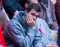 "Zebra" im Wartestand: Rasmus Lauge.