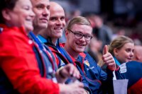 Aron Palmarsson war beim Spiel um Platz 5 nur Zuschauer.