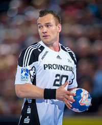 Christian Zeitz f�hrte gl�nzend Regie - nur im Abschluss scheiterte er mehrfach an Mattias Andersson.